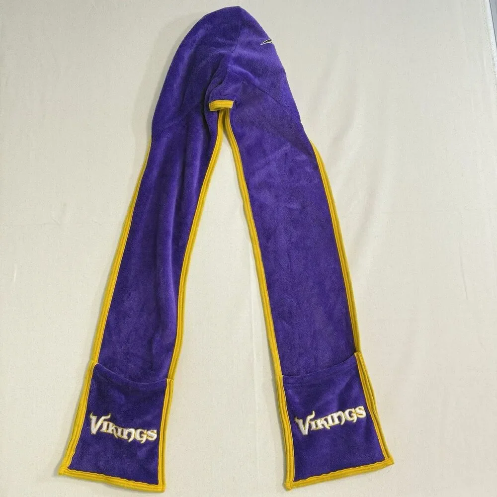 Minnesota Vikings Hoodie Fleece Scarf